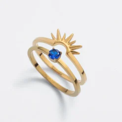 Anneaux^PAUL HEWITT Aurora Solar Duet Bague