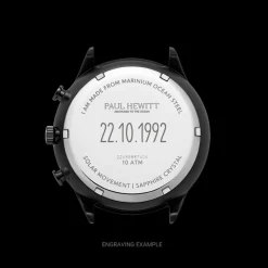 Montres À Graver | Montres Solaires^PAUL HEWITT Chrono Montre
