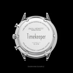 Montres À Graver | Montres Solaires^PAUL HEWITT Chrono Montre