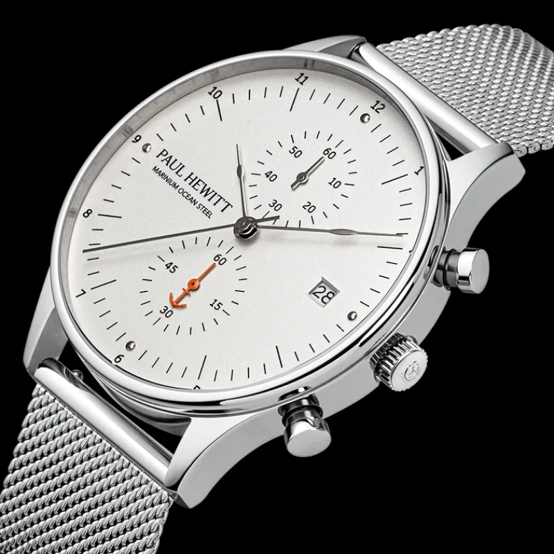 Montres À Graver | Montres À Quartz^PAUL HEWITT Chrono Quartz Montre