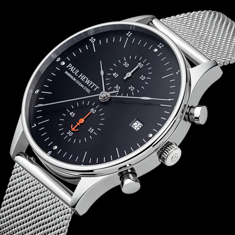 Montres À Graver | Montres À Quartz^PAUL HEWITT Chrono Quartz Montre