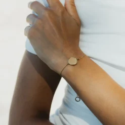 Bracelets Avec Gravure | Bijoux Avec Gravure^PAUL HEWITT Engravable Coin Bracelet