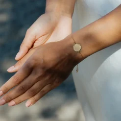 Bracelets Avec Gravure | Bijoux Avec Gravure^PAUL HEWITT Engravable Coin Bracelet