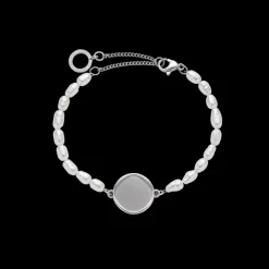 Bracelets Avec Gravure | Bracelets En Perles^PAUL HEWITT Engravable Coin Pearl Bracelet