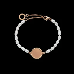 Bracelets Avec Gravure | Bracelets En Perles^PAUL HEWITT Engravable Coin Pearl Bracelet