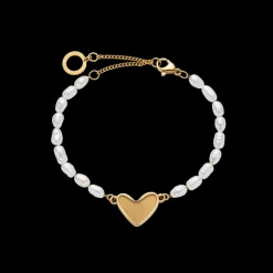 Bracelets Avec Gravure | Bracelets En Perles^PAUL HEWITT Engravable Heart Pearl Bracelet