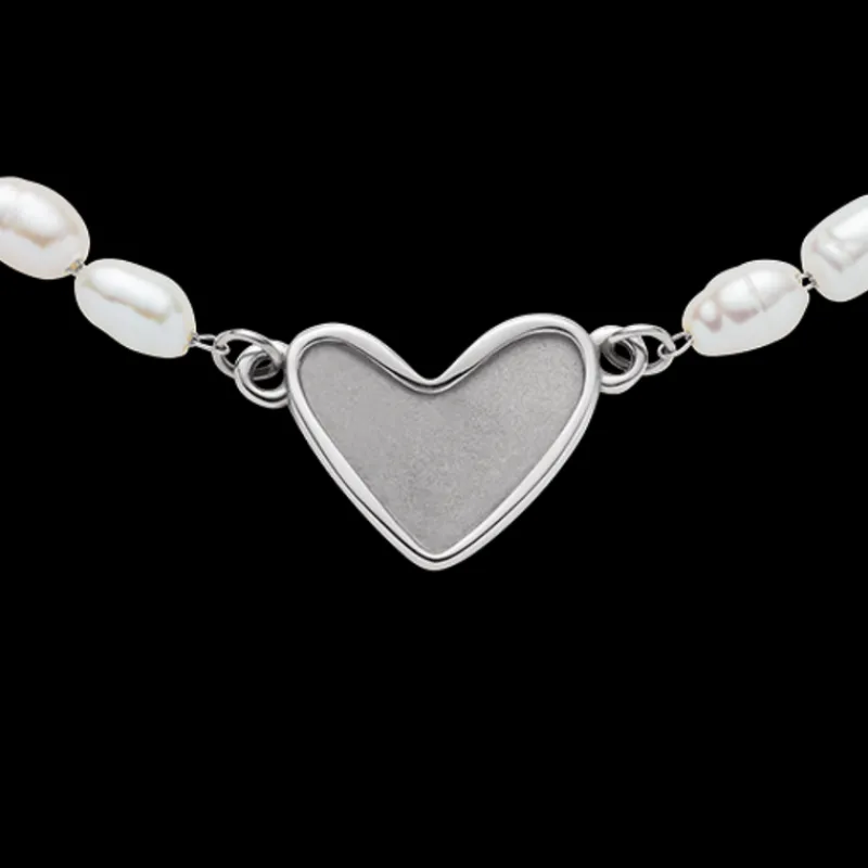 Bracelets Avec Gravure | Bracelets En Perles^PAUL HEWITT Engravable Heart Pearl Bracelet