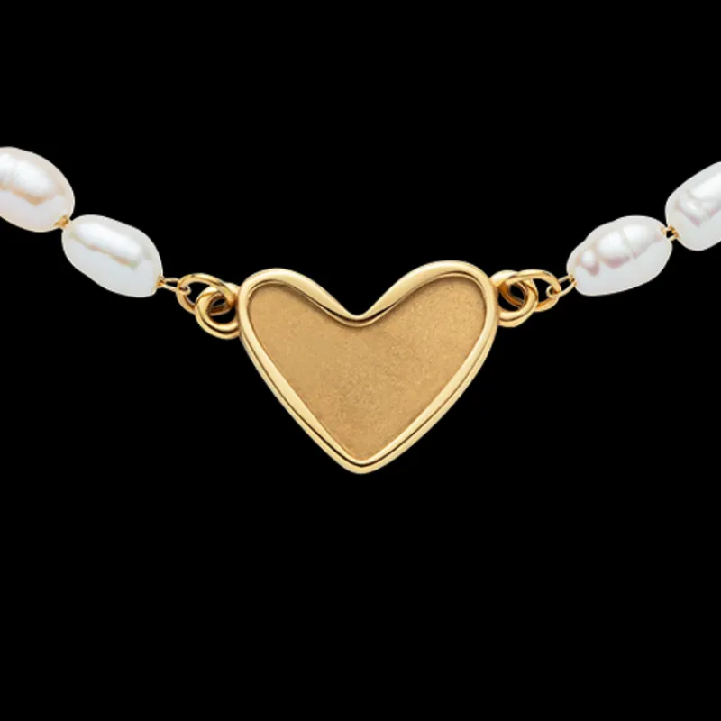 Bracelets Avec Gravure | Bracelets En Perles^PAUL HEWITT Engravable Heart Pearl Bracelet