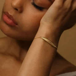 Bracelets Avec Gravure | Bijoux Avec Gravure^PAUL HEWITT Engravable Plate Bracelet