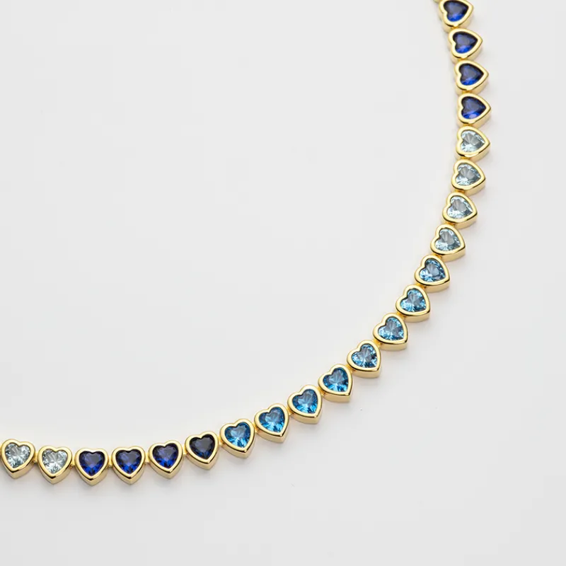 Colliers^PAUL HEWITT Heart of the Sea Rainbow Collier