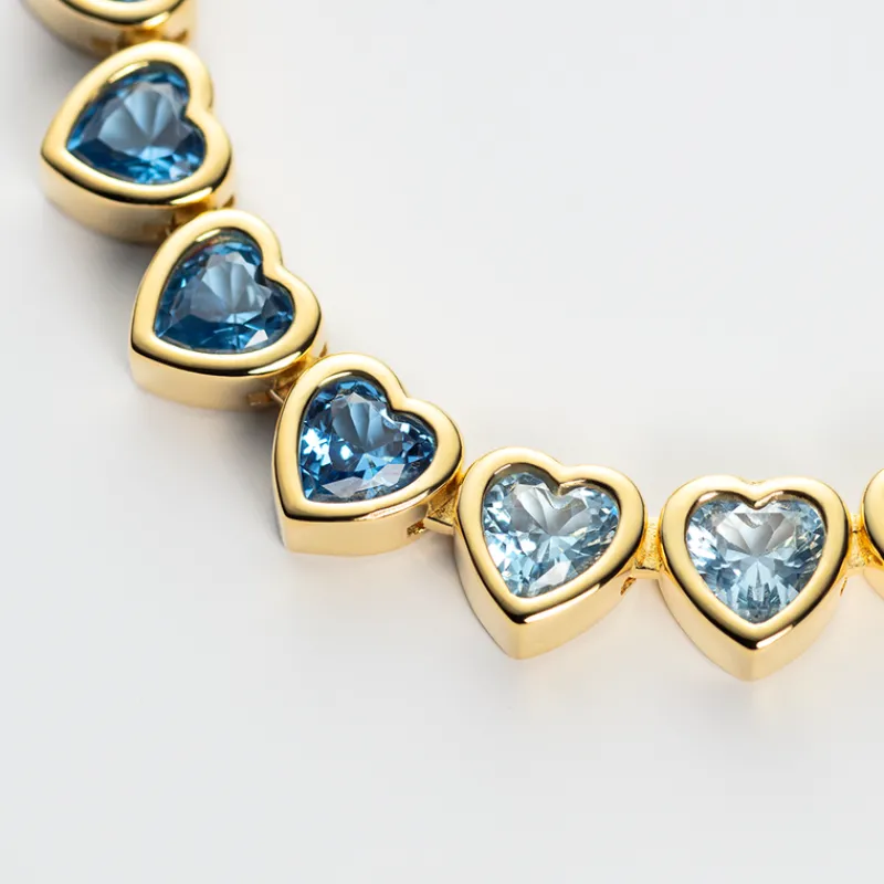 Colliers^PAUL HEWITT Heart of the Sea Rainbow Collier