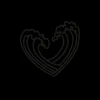 Tatouages Medium | Tatouages Medium^PAUL HEWITT Heart Wave Tattoo