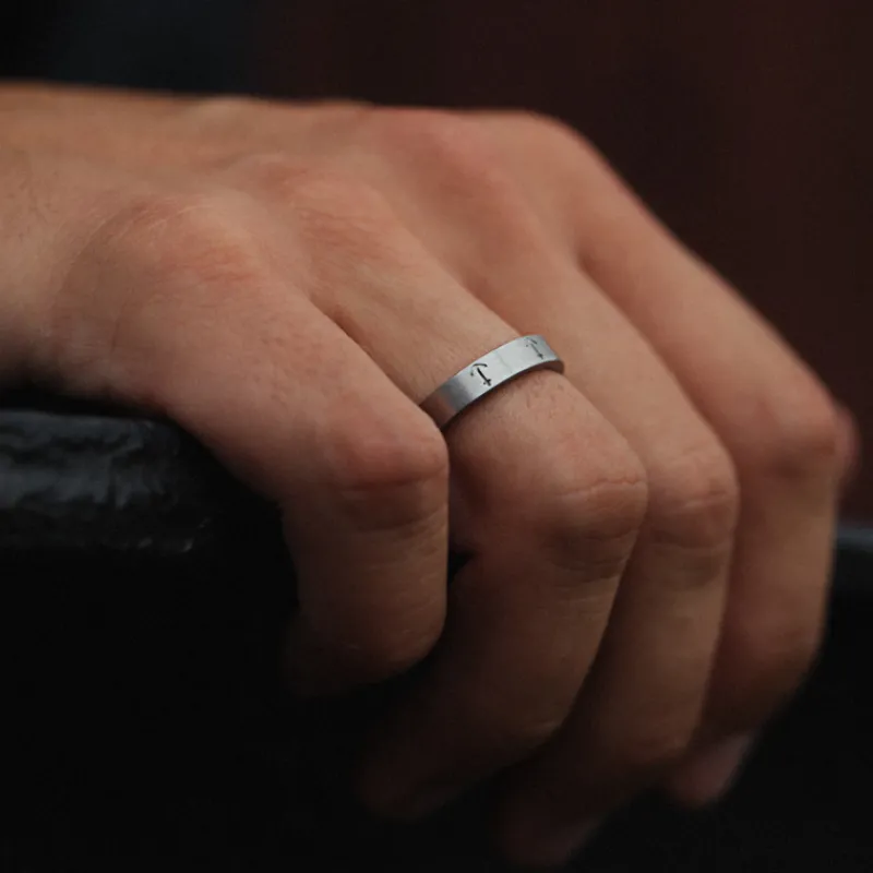 Anneaux^PAUL HEWITT Men's Anchor Bague