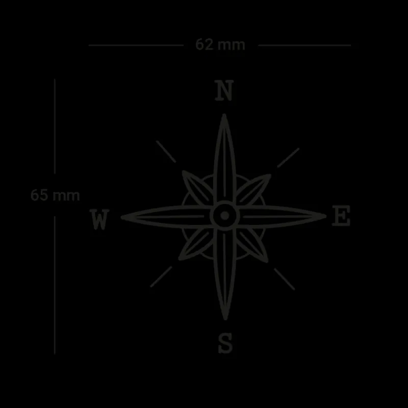 Tatouages Medium | Tatouages Medium^PAUL HEWITT Men's Compass Tattoo