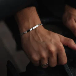 Bijoux De Bras | Bracelets Avec Gravure^PAUL HEWITT Men's Engravable ID Bracelet