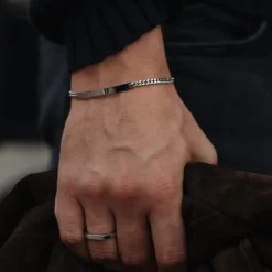 Bijoux De Bras | Bracelets Avec Gravure^PAUL HEWITT Men's Engravable ID Bracelet