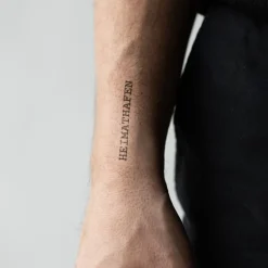 Tatouages Medium | Tatouages Medium^PAUL HEWITT Men's HEIMATHAFEN Tattoo