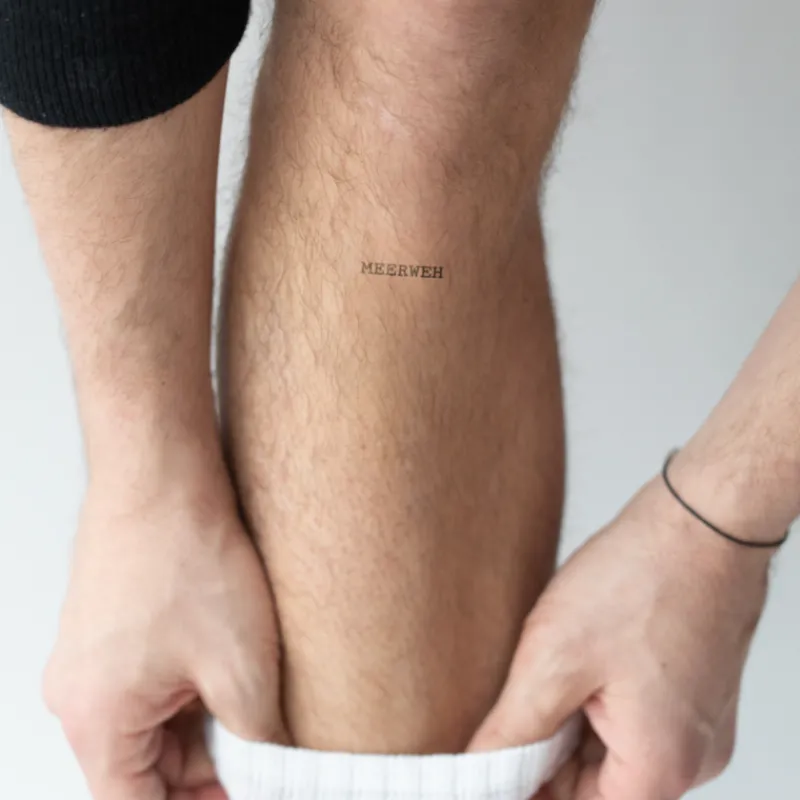 Tatouages Medium | Tatouages Medium^PAUL HEWITT Men's MEERWEH Tattoo