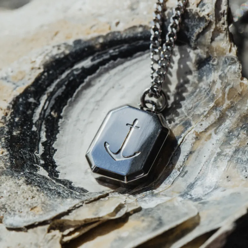Colliers^PAUL HEWITT Men's Octagonal Anchor Collier