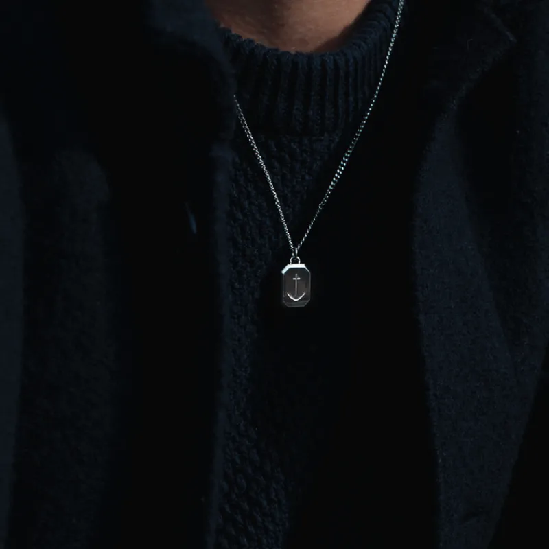 Colliers^PAUL HEWITT Men's Octagonal Anchor Collier