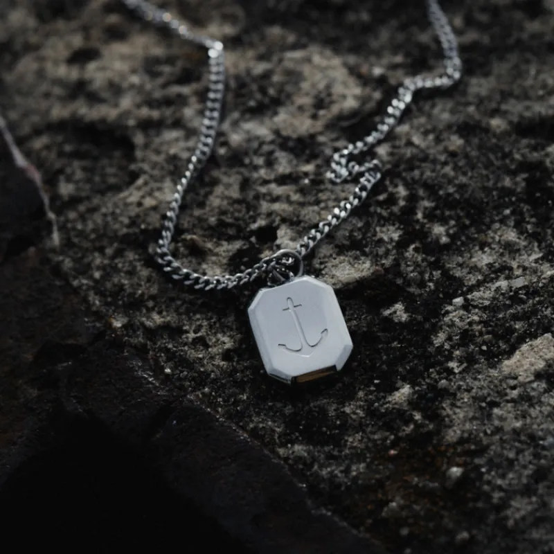 Colliers^PAUL HEWITT Men's Octagonal Anchor Collier