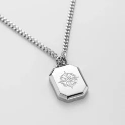 Colliers^PAUL HEWITT Men's Octagonal Windrose Collier