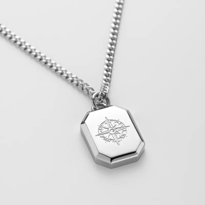 Colliers^PAUL HEWITT Men's Octagonal Windrose Collier
