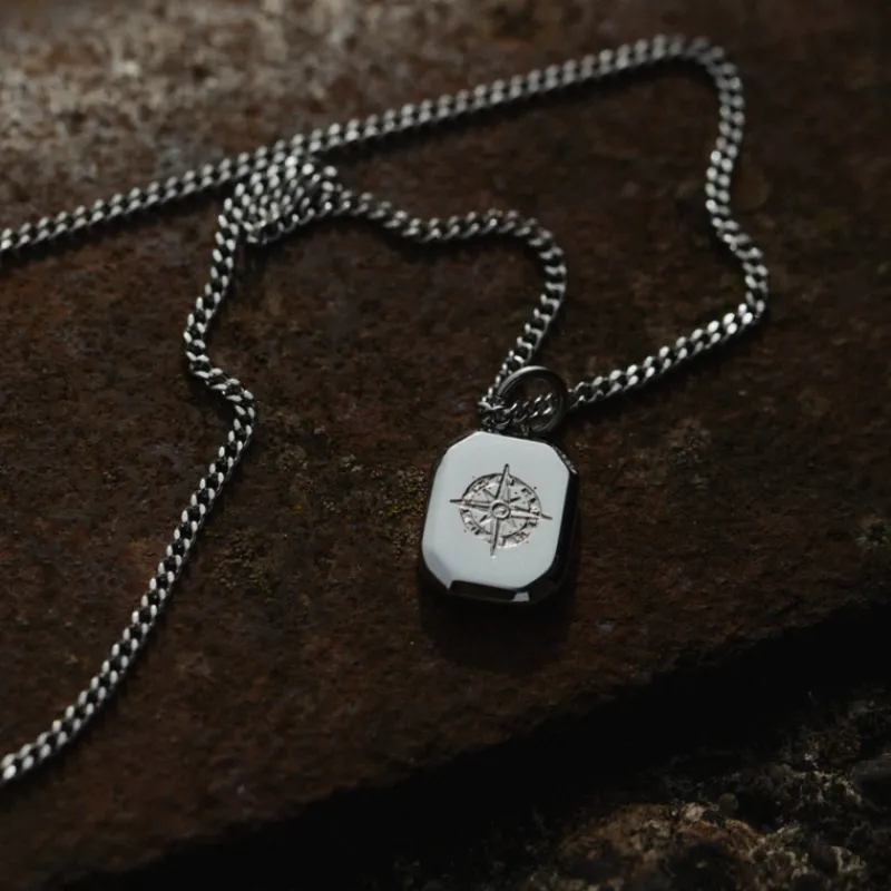 Colliers^PAUL HEWITT Men's Octagonal Windrose Collier