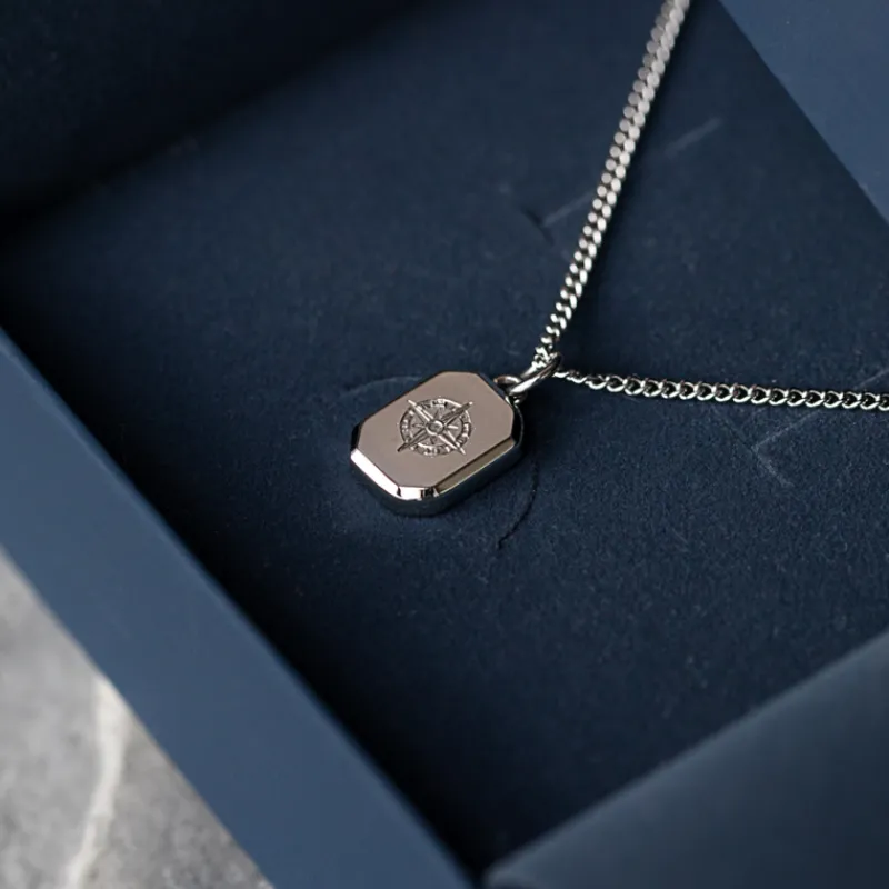 Colliers^PAUL HEWITT Men's Octagonal Windrose Collier