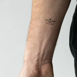 Tatouages Petit | Tatouages Petit^PAUL HEWITT Men's Paper Ship Tattoo