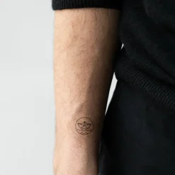 Tatouages Petit | Tatouages Petit^PAUL HEWITT Men's Paper Ship Tattoo