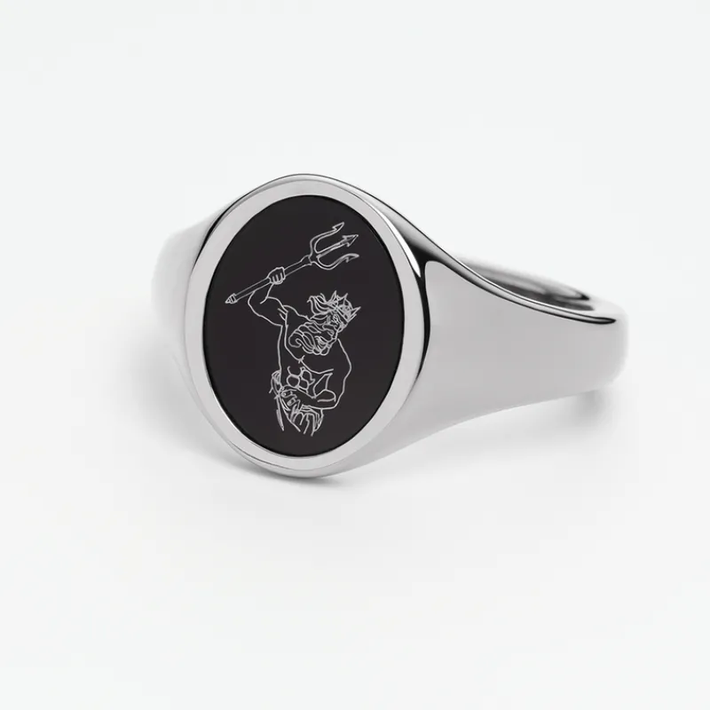 Anneaux^PAUL HEWITT Men's Poseidon Bague