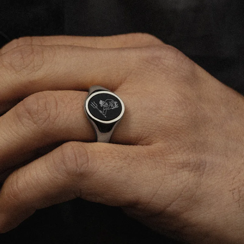 Anneaux^PAUL HEWITT Men's Poseidon Bague