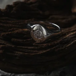 Anneaux^PAUL HEWITT Men's Signet Windrose Bague