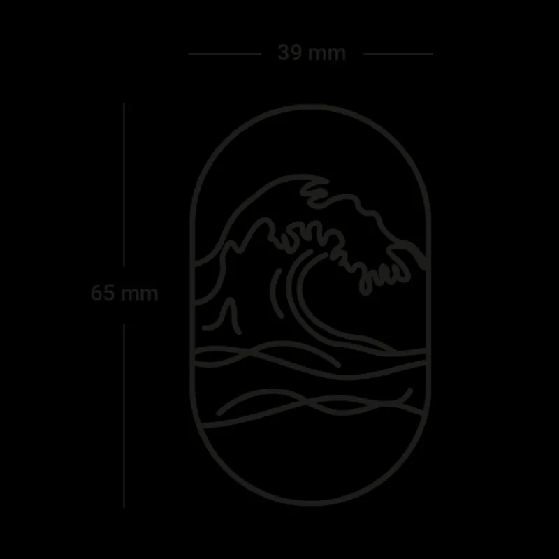 Tatouages Medium | Tatouages Medium^PAUL HEWITT Men's Wave Tattoo