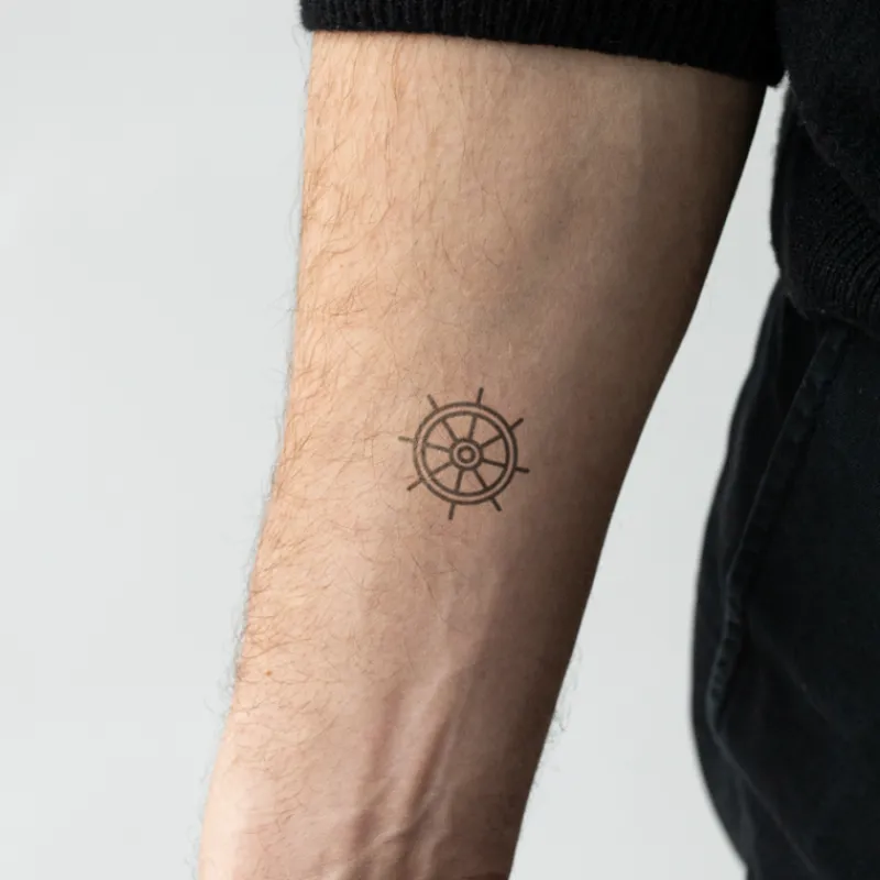 Tatouages Medium | Tatouages Medium^PAUL HEWITT Men's Wheel Tattoo