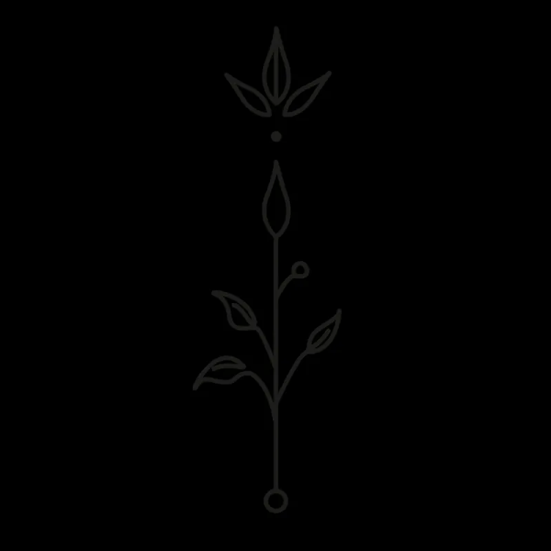 Tatouages Medium | Tatouages Medium^PAUL HEWITT Plant Ornament Tattoo