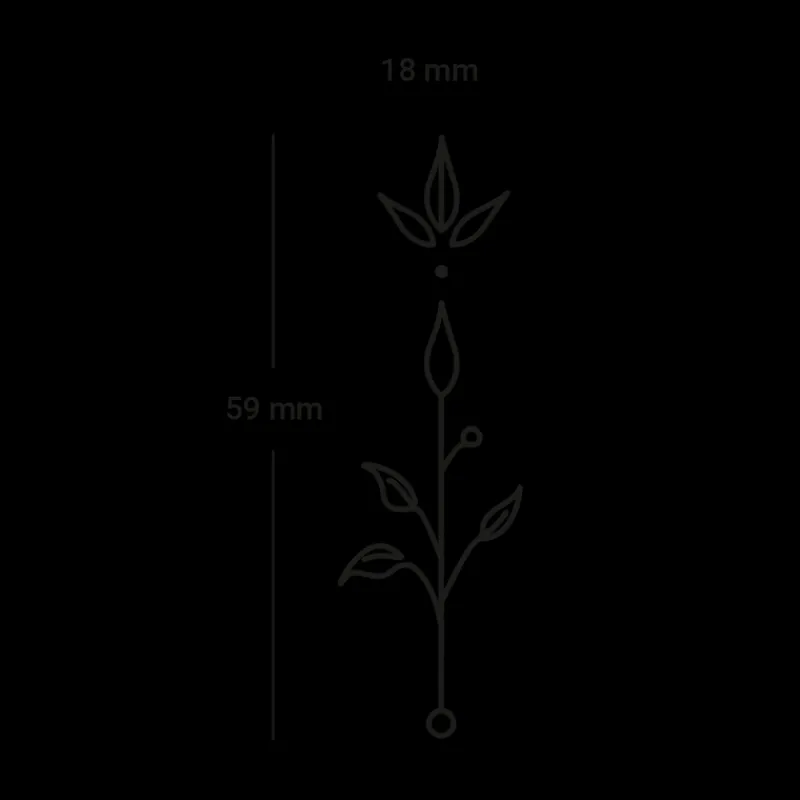 Tatouages Medium | Tatouages Medium^PAUL HEWITT Plant Ornament Tattoo