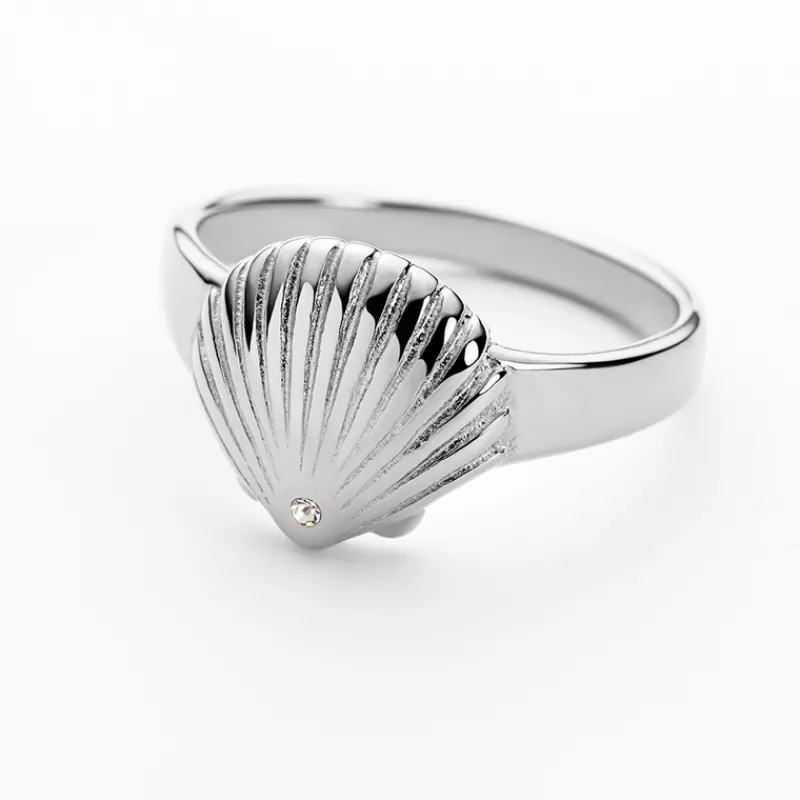 Anneaux^PAUL HEWITT Scallop Bague