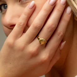Anneaux^PAUL HEWITT Scallop Bague