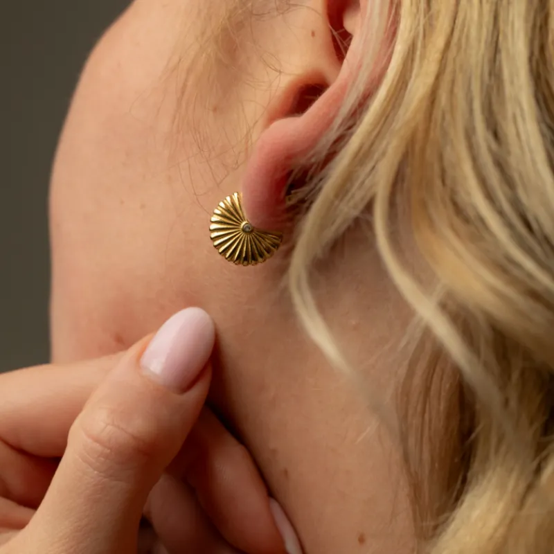 Boucles D'oreilles^PAUL HEWITT Scallop Boucle d'oreille