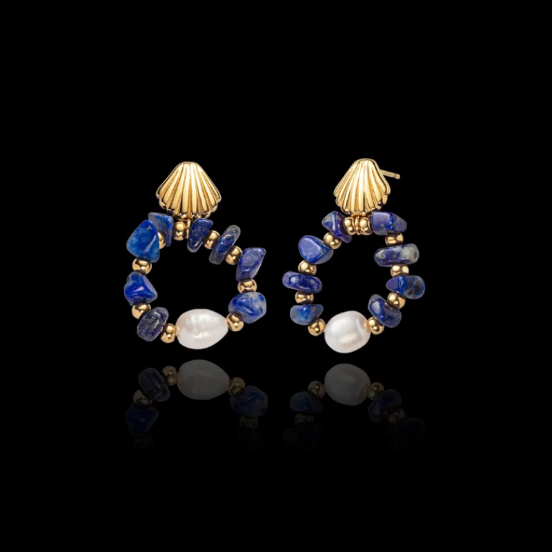 Boucles D'oreilles^PAUL HEWITT Scallop Stone Boucle d'oreille
