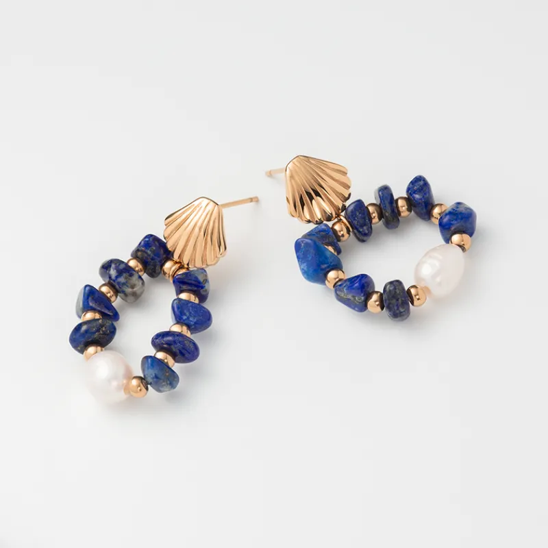 Boucles D'oreilles^PAUL HEWITT Scallop Stone Boucle d'oreille