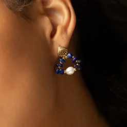 Boucles D'oreilles^PAUL HEWITT Scallop Stone Boucle d'oreille