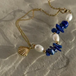 Bracelets Avec Pierres | Bracelets En Perles^PAUL HEWITT Scallop Stone Bracelet