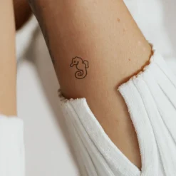 Tatouages Petit | Tatouages Petit^PAUL HEWITT Sea Horse Tattoo