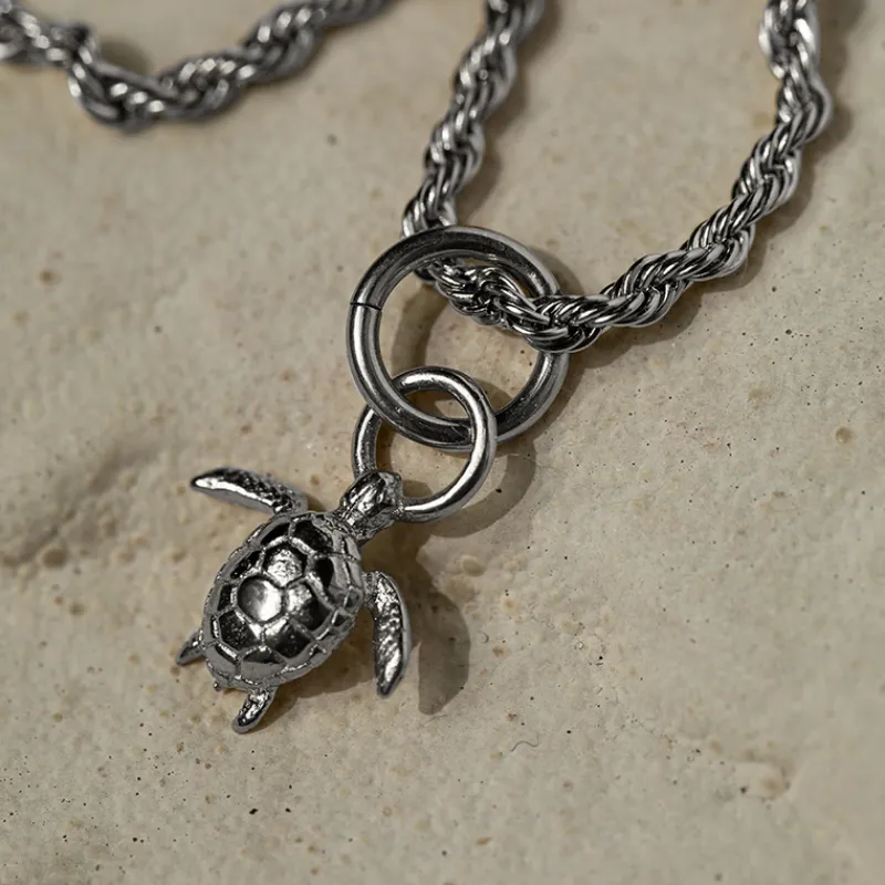 Colliers^PAUL HEWITT Set Turtle Charm et Collier