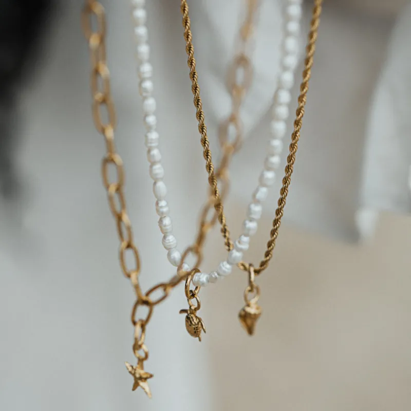 Colliers^PAUL HEWITT Set Turtle Charm et Collier