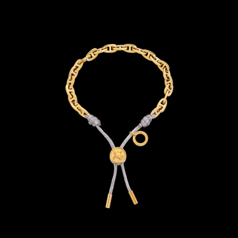 Bijoux De Bras^PAUL HEWITT Turtle Anchor Chain Bracelet