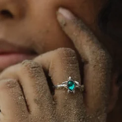 Anneaux^PAUL HEWITT Turtle Aquamarine Bague
